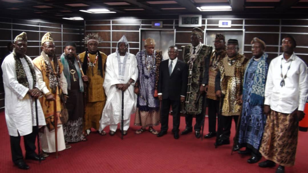 Une délégation du Conseil Panafricain des Autorités Traditionnelles et Coutumières chez le Premier Ministre